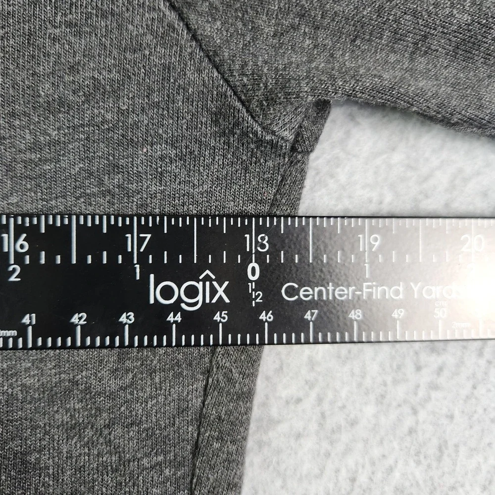 Nike Hoodie Womens Small Gray Heathered Activewear Gym Embroidered Logo Full Zip